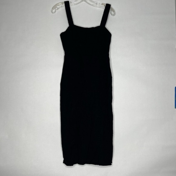 Forever 21 Dresses & Skirts - Forever 21 Womens Black Jumper‎ Small Fitted Slim Funeral Slip Dress